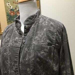 Gray Corduroy Jacket